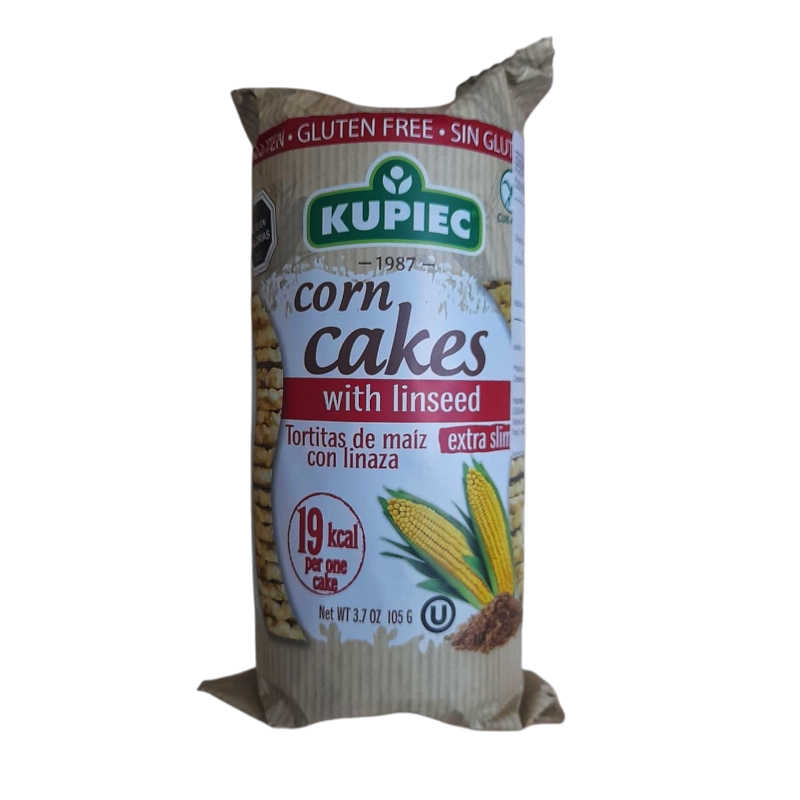 Kupiec Galleta de maíz linaza x 12 Un